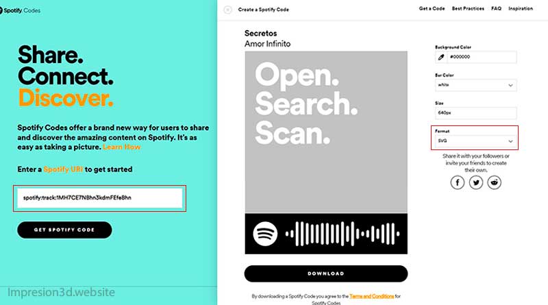 Como hacer un llavero de Spotify-Spotify Codes