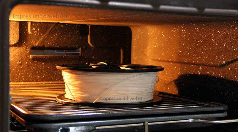 Horno para secar filamento 3D