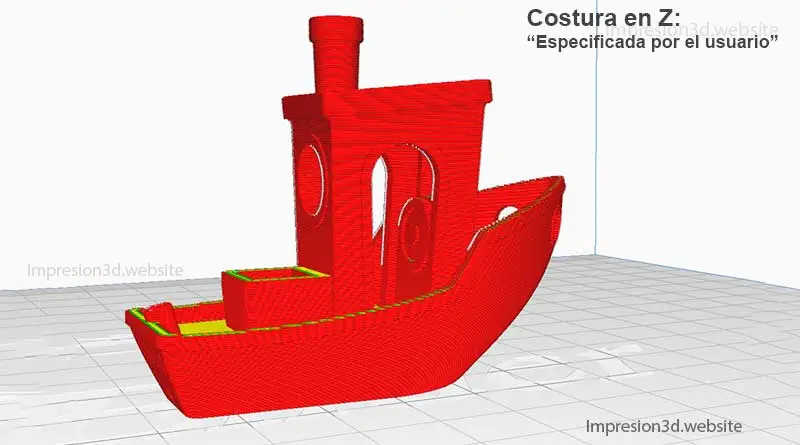 Configuracion de paredes - Alineación de costuras en Z