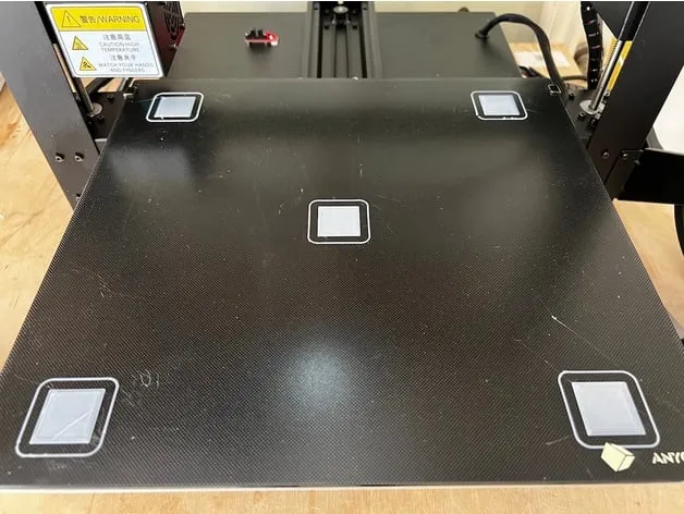 Como saber si una impresora 3D esta bien calibrada - Bed level test