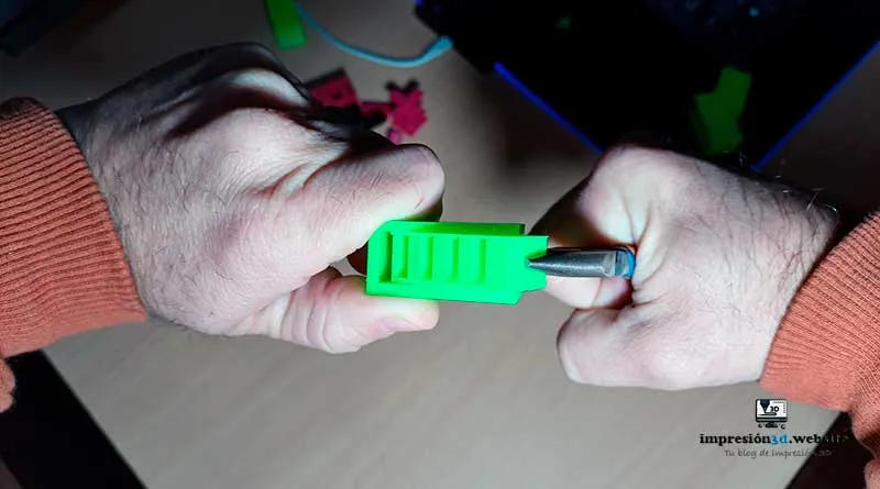 Soportes faciles de quitar en Cura