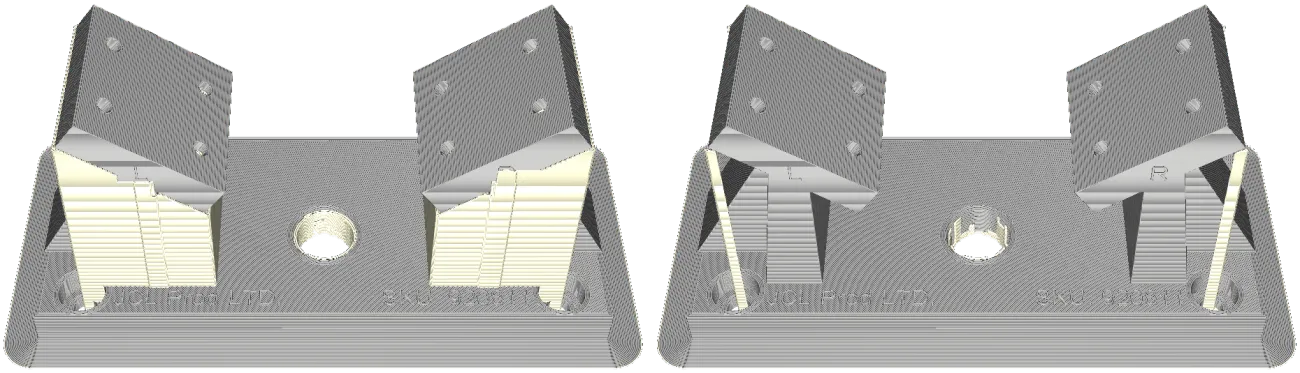 Configuraciones de soportes en Cura-Colocacion del soporte