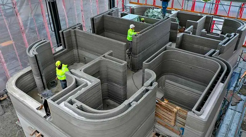 Impresión 3D de viviendas