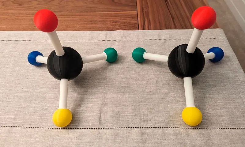 Impresión 3D en las Escuelas - Geometría molecular
