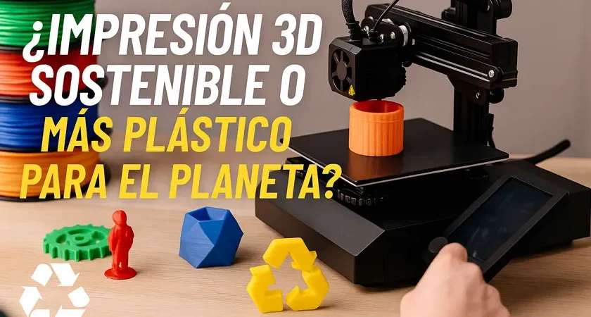 Es sostenible imprimir en 3D