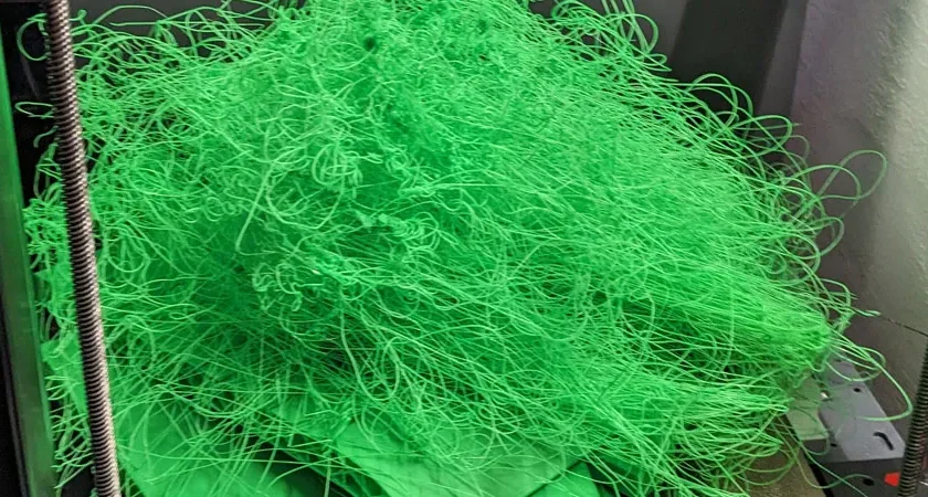 Reciclar errores de impresion 3d