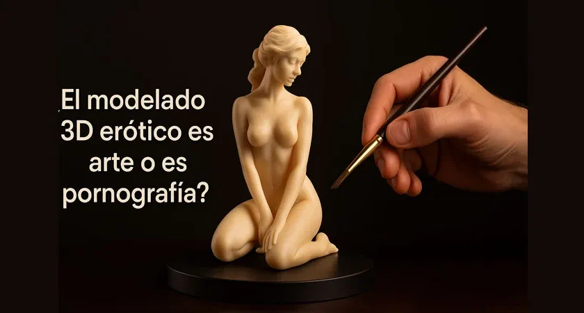 El modelado 3D erotico es arte o es pornografia