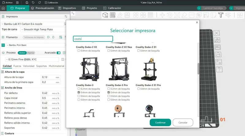 Configurar OrcaSlicer para Ender 3 paso a paso portada